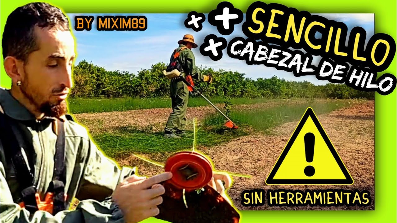 Watch 🌿Útil DESBROZADORA👨🌾 El CABEZAL de HILO más Sencillo y Económico para Malas Hierbas By mixim89 Now 🌿Útil DESBROZADORA👨🌾 El CABEZAL de HILO más Sencillo y Económico para Malas Hierbas By mixim89