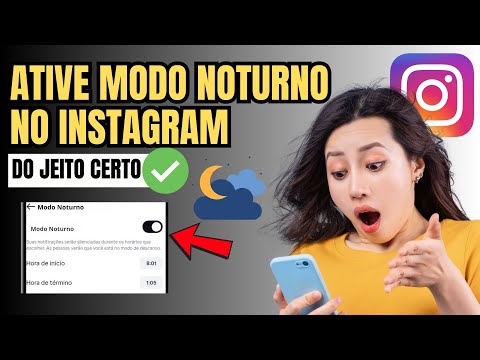 Como Colocar Modo Noturno no Instagram