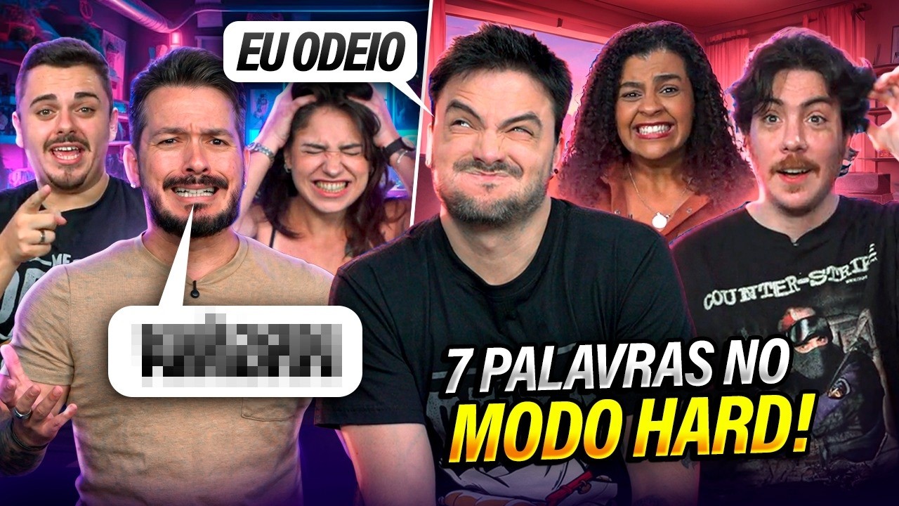NUNCA FOI TÃO DIFÍCIL ACERTAR 7 PALAVRAS