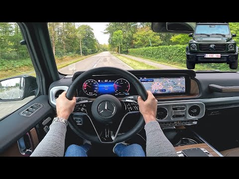 Mercedes G-Class 2026 POV Test Drive | G 450 d 367 hp AWD