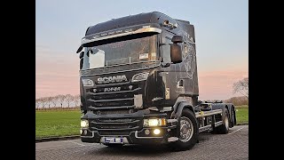 Camion ampliroll Scania R520 V8 6X2*4 MAN. RET. à vendre - Image 4 | Autoline CH Camion ampliroll Scania R520 V8 6X2*4 MAN. RET | Image 4 - Autoline