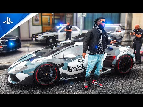 ⁴ᴷ⁶⁰ GTA 6 PS5 Graphics!? Heist & Police Chase Action Gameplay! GTA 5 Ultra Realistic Graphics Mod