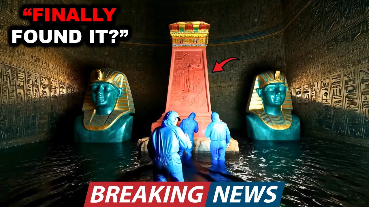 Archaeologists Terrified in Fear After Discovering What May Be Cleopatra’s Sealed Tomb Beneath Luxor