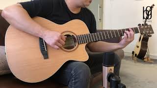 Video thumbnail for Lakewood M-14 CP | Cedar . Mahogany by Bernard Godfrey Guitars