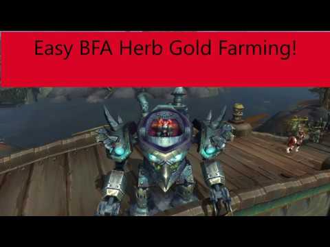 Gold farming with Herbs in BFA