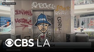 Police arrest 10 more people at Westminster Mall hours after denouncing vandalism at vacant property