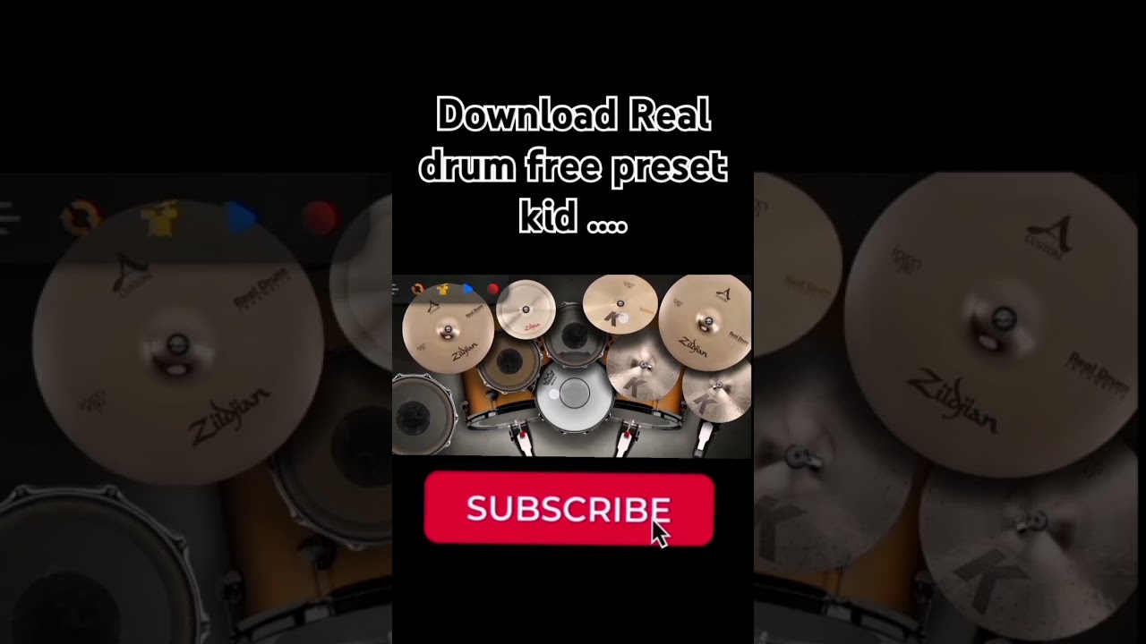 Download Real Drum free preset kid