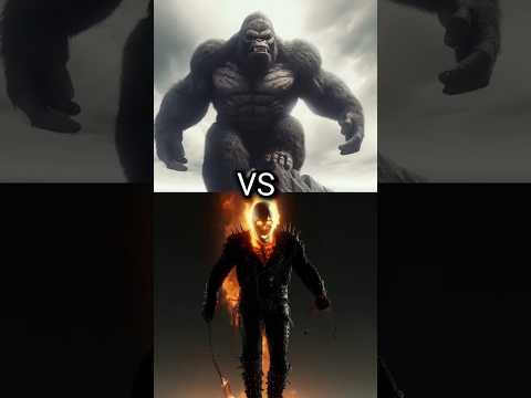 ghost Rider vs werewolf vs Godzilla vs yeti vs giant creature #shorts #animals #godzilla #ghostrider
