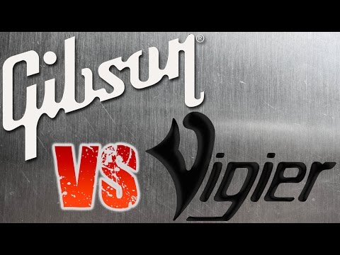 Gibson Les Paul VS Vigier GV Rock - HARD ROCK STYLE !