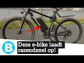 Deze elektrische fiets laadt sneller op dan alle andere e-bikes!