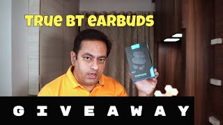 Toreto Torpods True Wireless Earbuds (Bluetooth 5.0), with charging case