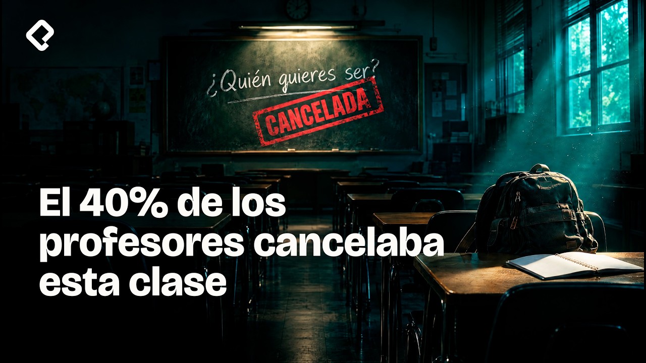 El problema de la educación empieza en los profesores
