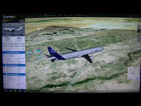 MongoTV_9200 - PLAYING WITH FLIGHTRADAR24 - Part 73 - Mahan Air - Arbil-Erbil-Tehran