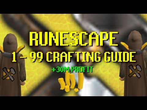 Runescape 1 - 99 Crafting Guide (The Cheapest F2P) +30M PROFIT | By Jeroen026
