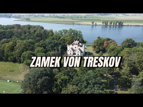 Zamek von Treskow, Strykowo POLSKA Z DRONA