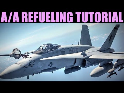 FA-18C Hornet: Air To Air Refueling Tutorial | DCS WORLD