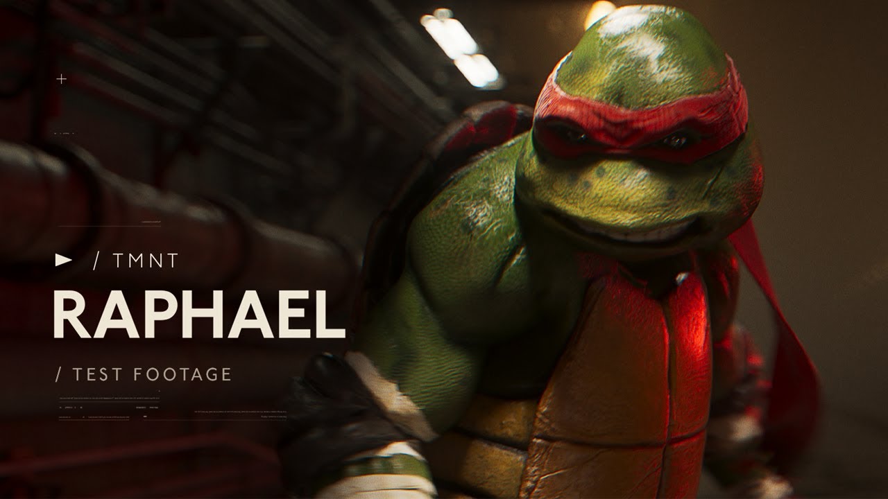 TMNT : RAPHAEL : TEST FOOTAGE - YouTube