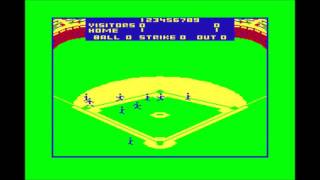 Color Baseball for the TRS-80 CoCo