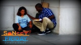 Surprising A Homeless Woman... Must Watch!