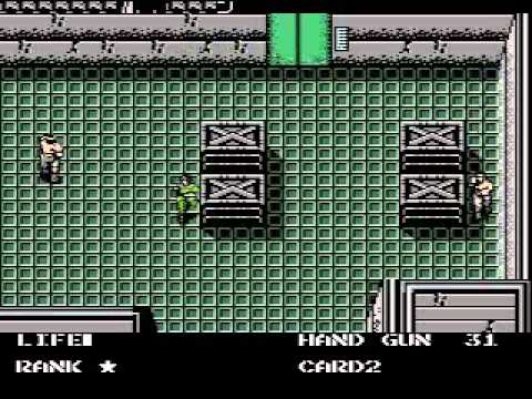 Metal Gear(NES) - Non-TAS - No Death (Part 1 of 3)