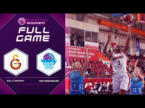 QUARTER-FINALS: Galatasaray v KSC Szekszard | Full Basketball Game | EuroCup Women 2021-22