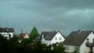 Gewitter vom 14.07.2010 in Lindlar.3GP