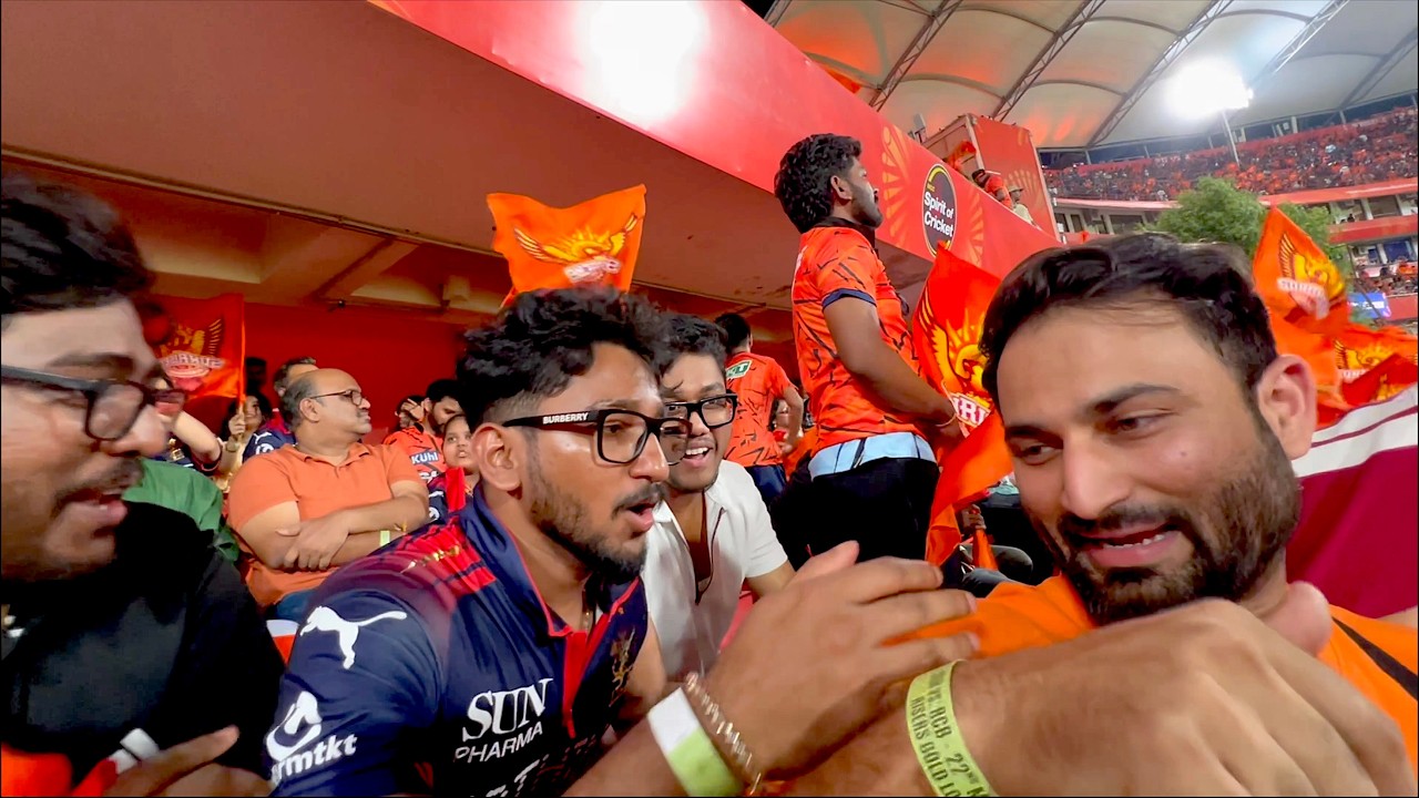 They Started Fighting 🤷🏼‍♂️ | My First Ever SRH vs RCB IPL Match | Didn't Sell it for a REASON