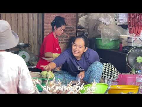 Best Cambodian Street Food Tour in Countryside Market And City Siem Reap Province Cambodia