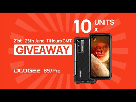 DOOGEE S97 Pro Giveaway/Unboxing/Hands on test/Laser Rangefinder Helio G95 Rugged Waterproof phone