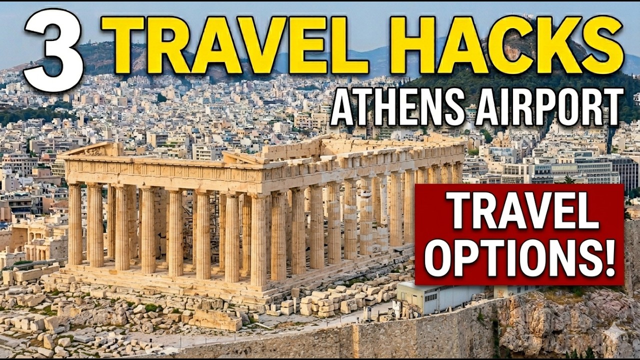 Athens Airport to City Center: 3 Hacks You NEED to Know| Best Way to Syntagma Square in 2026
