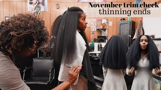My Hair is Thinning - November Trim Check