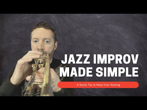 Jazz Improvisation Made Simple