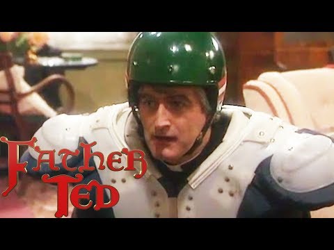 Entertaining Father Stone | Father Ted | Season 1 Episode 2 | Full Episode