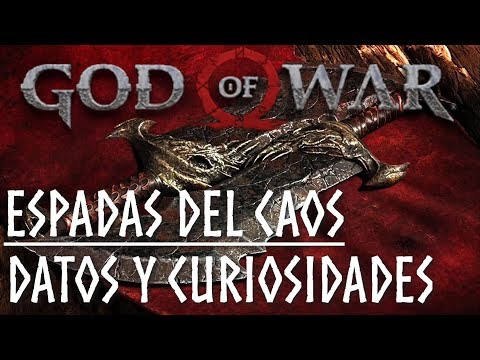 God of War || DATOS  y CURIOSIDADES sobre las ESPADAS DEL CAOS