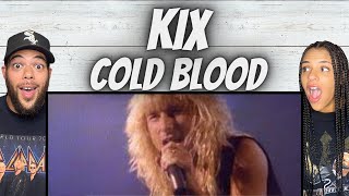 YALL PUT US ON!| FIRST TIME HEARING Kix -  Cold Blood REACTION