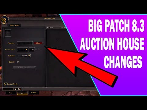 Stack Sizes Are GONE | Looking at the New Auction House for Patch 8.3