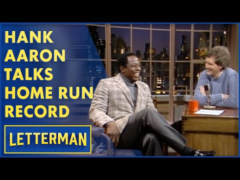 Hank Aaron Recalls His Record Breaking Night | Letterman