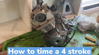 How to time a 4 stroke engine  (Quick tutorial)