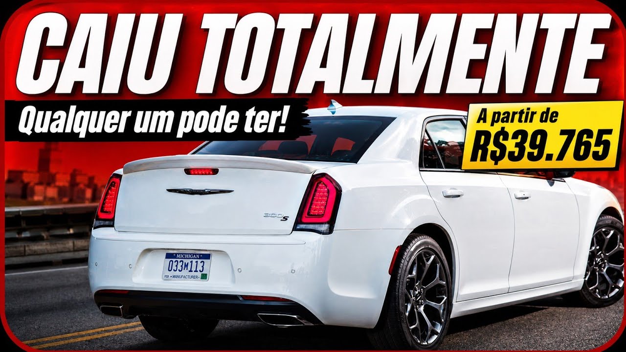 NAVES DE LUXO QUE QUALQUER CLT PODE COMPRAR EM 2026? MAIS BARATOS QUE UM COROLLA VELHO USADO 🔥