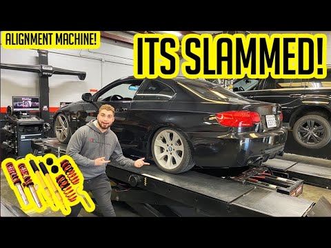 335IS GETS COILOVERS! IS IT TOO LOW?