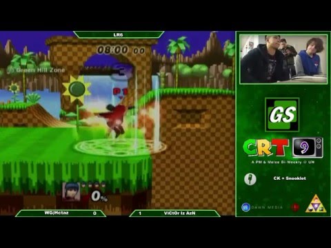 CRT9: WG | Hctaz (Marth) Vs. UH | ViCtOr Iz AzN (Falcon) - LR6