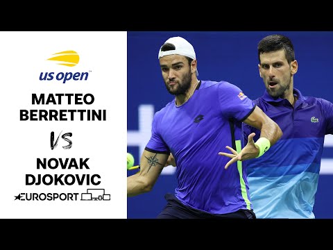 Matteo Berrettini v Novak Djokovic | 2021 US Open Highlights - Quarter Final | Tennis | Eurosport