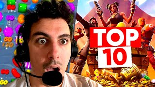 MES 10 JEUX VIDÉOS PRÉFÉRÉS - LE 4EME VA VOUS ÉTONNER