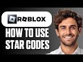 How to Use Star Codes in Roblox | Enter Roblox Star Code on Mobile (Full Guide 2026)