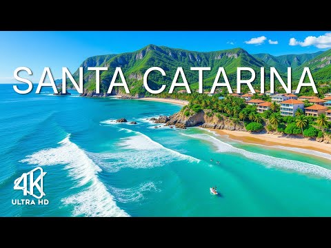 Santa Catarina 4K UHD - Golden Beaches, Clear Seas & Relaxing Southern Brazil Escape
