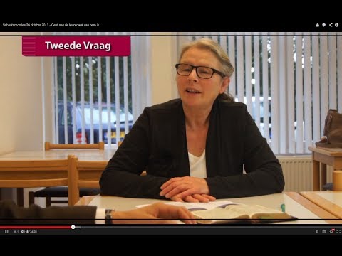 Studiegesprek van 26 oktober 2013 - Geef aan de keizer wat van hem is