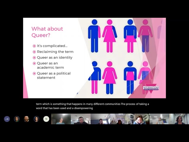 LGBTQ+ 101 and Allyship Training with Affirmations