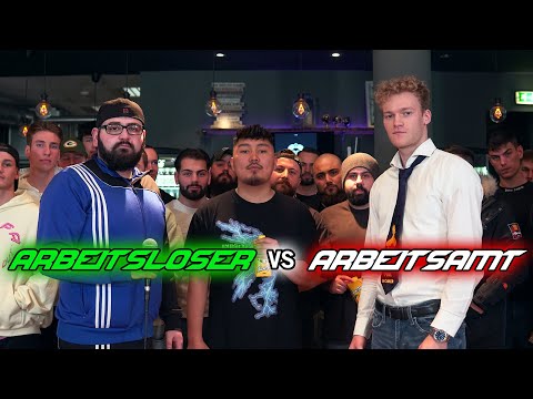 ARBEITSLOSER vs. ARBEITSAMT (Rapbattle) Danke für 100k Abos ❤️❤️❤️