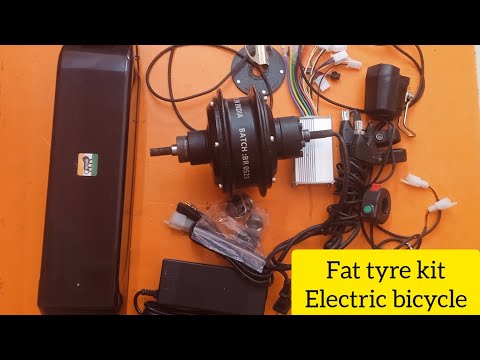Fat tyre electric bicycle kit with 36v10ah lion hailong casing battery