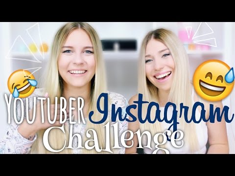 YouTuber Instagram CHALLENGE - with BibisBeautyPalace | Dagi Bee